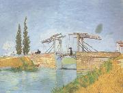 Vincent Van Gogh The Langlois Bridge at Arles (nn04) oil